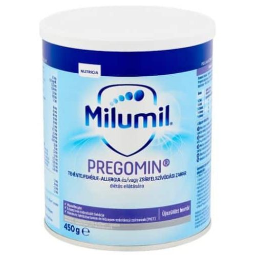 Milumil Pregomin tápszer 450g fémdobozban