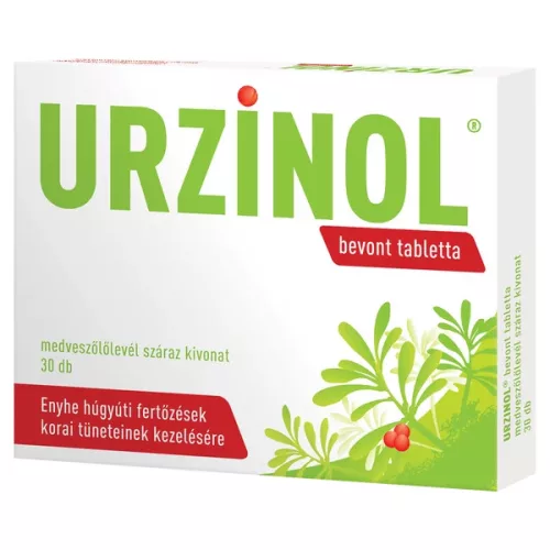 Urzinol bevont tabletta 30x