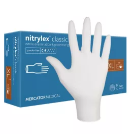 Vizsgálókesztyű NITRYLEX CLASSIC púdermentes XL 100x