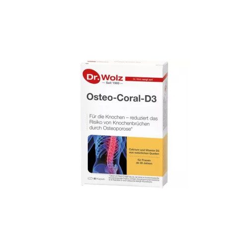 Dr.Wolz Osteo Coral D3 kapszula 60x