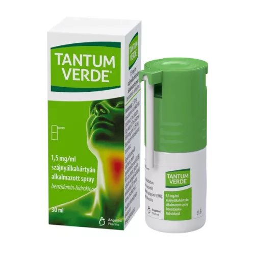 Tantum Verde 1,5mg/ml szájnyálkahártyán alk.spray 30ml