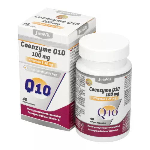 JutaVit Koenzim Q10 100mg lágyzselatin kapszula 40x