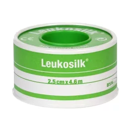 Leukosilk ragtapasz 4,6m x 2,5 cm 1x