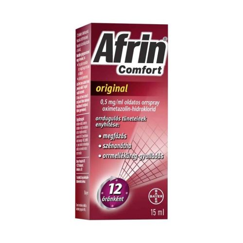 Afrin Comfort original 0,5mg/ml oldatos orrspray 15ml