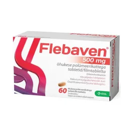 Flebaven 500 mg filmtabletta 60x