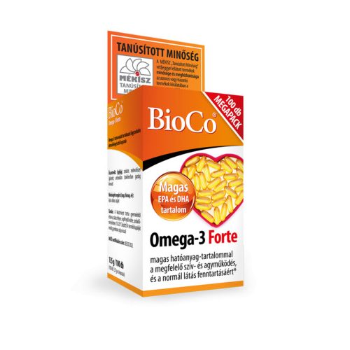 BioCo Omega-3 forte kapszula 100x
