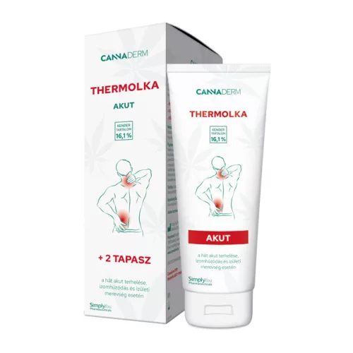 Cannaderm Thermolka Akut massz. emulz. melegítő+2t 125ml