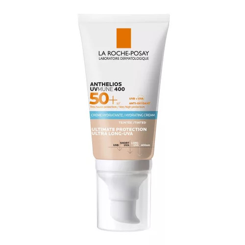 Anthelios UVMUNE400 színezett napvédő SPF50+ LRP 50ml