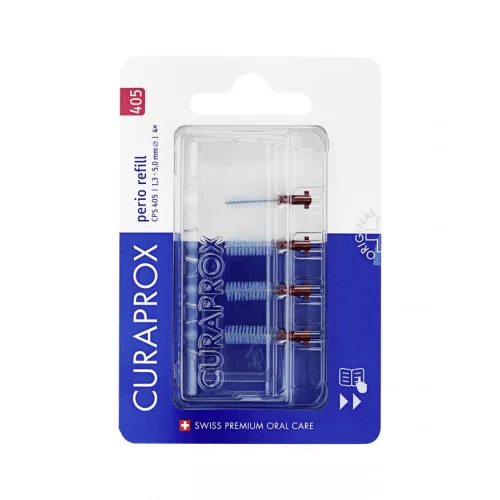 Curaprox fogköztisztító Perio refill CPS 405 piros 4x