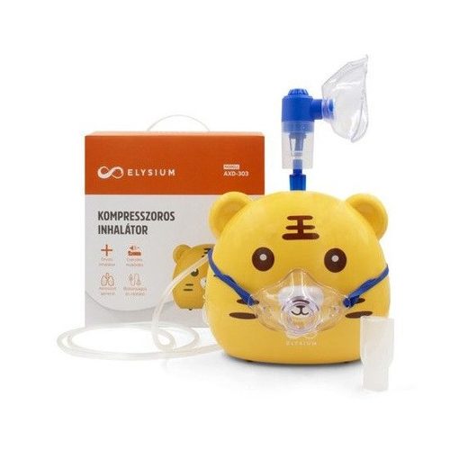 Elysium kompresszoros inhalátor gyerek tigris 1x