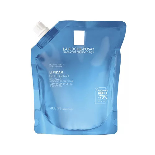 Lipikar tusfürdő gél utántölt. 400ml