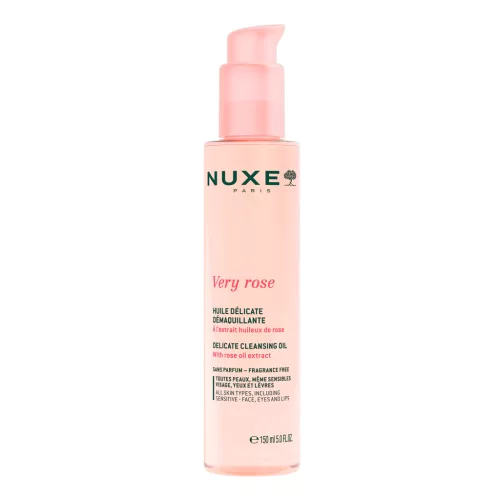 NUXE Very Rose gyengéd arctisztító olaj 150ml