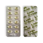 LXR D3-vitamin lágyzselatin kapszula 60x