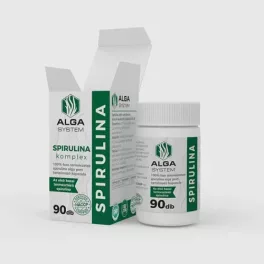 Alga-System Spirulina alga kapszula 90x