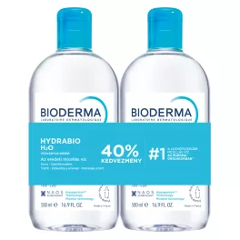 Hydrabio H2O micellafesztivál ökopalack 2x500ml