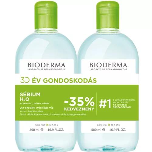 Sébium H2O micellafesztivál 2x500ml
